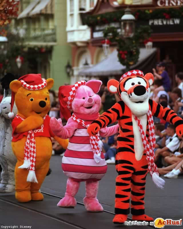 Imagen de Magic Kingdom (Orlando)  Osito Winnie Piglet y Tigger
